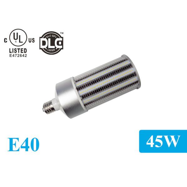 UL Listed Waterproof IP65 110lm / w E40 LED Corn Light , 180 Degree Corn Lamp