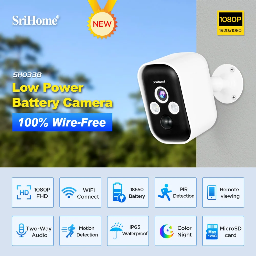 Solar WIFI 4MP Home Surveillance 2-Way Audio PIR Infrared Night Vision Outdoor CCTV Mini Battery Security Camera 2023