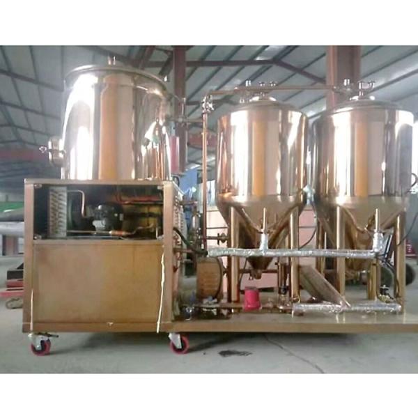 Buy 565 KG 100L Restaurant Bar Commercial Beer Brewing Equipment Brewery Flavor Test Machine at wholesale prices