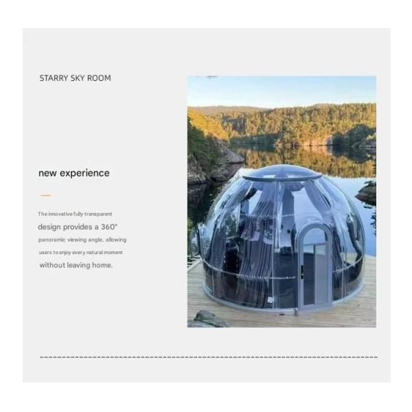 Outdoor star room Villa home leisure room full landscape sun room