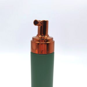 Big Retro Matte Plastic Bottle Face Cleasing With Foam Pump