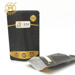 135 Deg Mylar Plastic Vacuum Packaging Bag Microwavable Stand Up Resealable