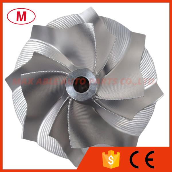 GT15-25 701374-0001/6 41.52/56.02mm 1102-025-400 4+4 Point milling milling/aluminum 2618/billet compressor wheel for 454191-0001/454191-0003/454191