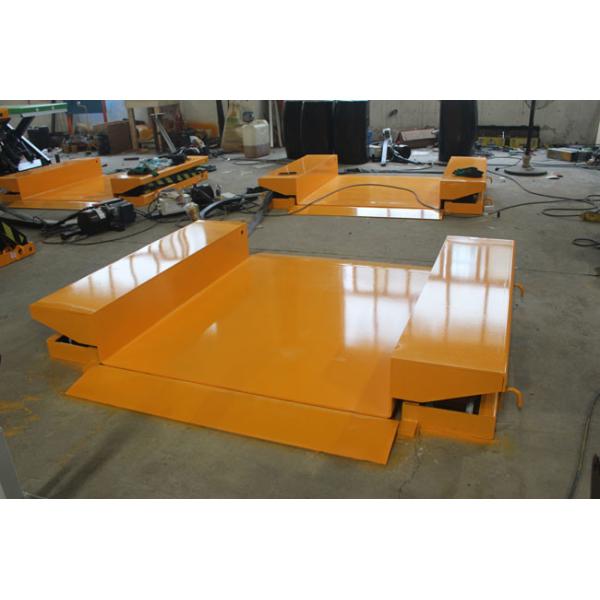 low profile electric hydraulic scissor lift table 1000kg 2000 lb with Explosion-Proof Valve