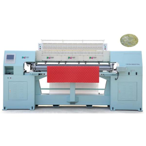 Buy 110" 2 Needle Automated Quilting Machine , CNC Quilting Machine With High Precision at wholesale prices