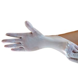 Good Flexibility Disposable Vinyl Glove Tear Resistant Waterproof