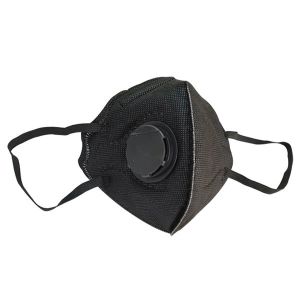 Folding Industrial N95 Particulate Respirator Mask With Breathing Valve