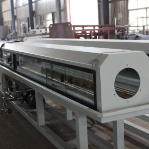 Full Intermeshing Engagement System SJ65/38 Plastic Pipe Extruder Machine/PE