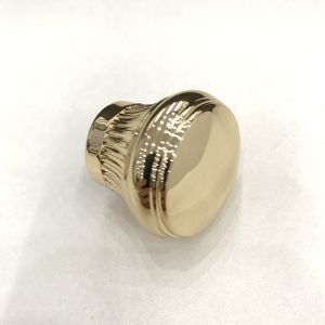 Smooth Customized Zamak Perfume Container Caps For Packaging