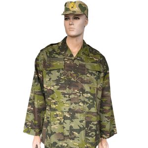 Custom BDU Long Sleeve Tactical Combat Suit Camo Jacket Pants 65% Polyester 35%