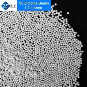 High Purity Zirconia Grinding Beads , Battery Material Zirconia Ceramic Balls
