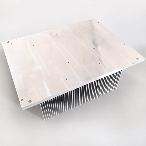 Buy Silver Practical Rectifier Heat Sink , Rustproof Aluminum Heat Sink Fins at wholesale prices