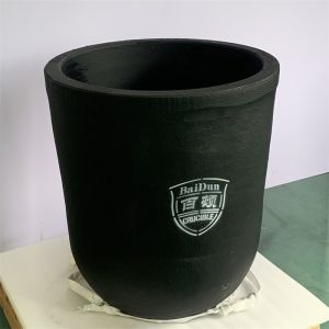 China Heat Conductivity Copper Smelting Crucible 99.9% Purity Round Shape on sale