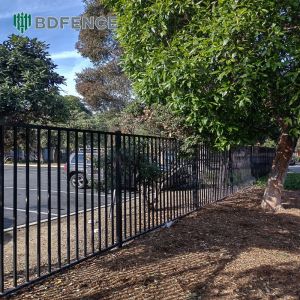 Affordable Luxury Tubular Steel Fence For Security
