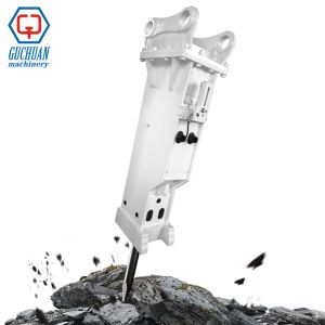 China Guchuan SB121 / GCB320 2896Kg Hydraulic Breaker Rock Breaker 155mm Chisel Box Type for 28-35 Ton Excavators on sale