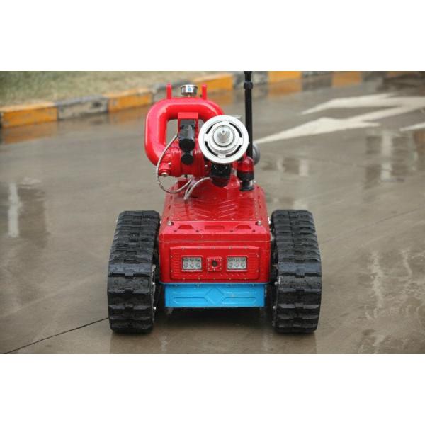 Buy Remote Control Automatic Fire Fighting Robot , Fire Extinguisher Robot at wholesale prices