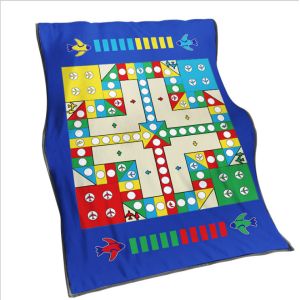 Machine Weaved Printing Polyester Fleece Blanket For All Season