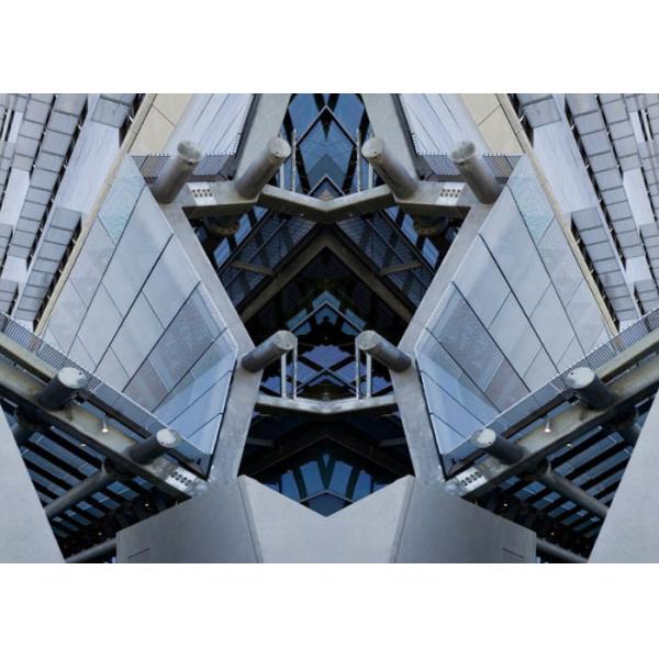 201 / 304 / 316 Stainless Steel Curtain Wall Heat / Sound Insulation For