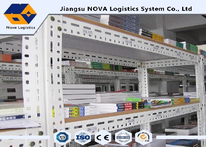 Q235 Cold Roll Steel Rivet Boltless Shelving With Acid Washed / Phosphorized