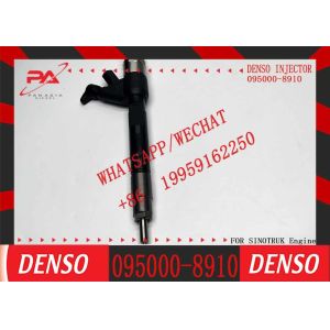 Diesel fuel injector 095000-8910 VG1246080106 8910 for DENSO for HOWO SINOTRUK