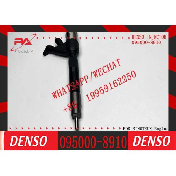 Diesel fuel injector 095000-8910 VG1246080106 8910 for DENSO for HOWO SINOTRUK Truck