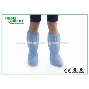 ISO13485 Nonwoven Disposable Boot Cover With Elastic Ankle