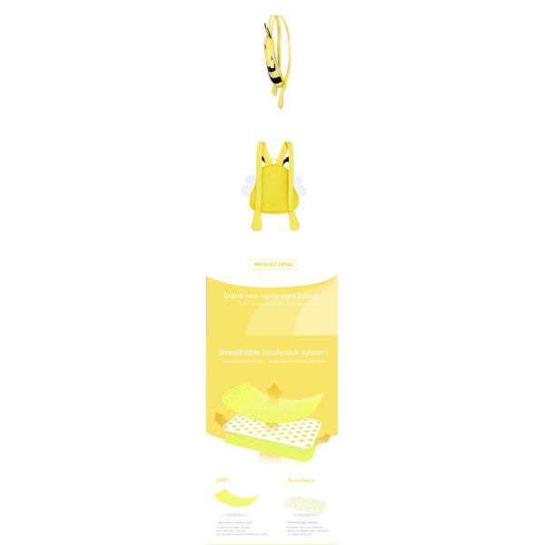 Ultra - Light Anti Lost Kids Mini Backpack , Baby School Bags Bee Style