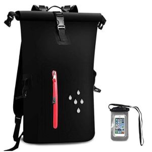 25L Waterproof Dry Bag Roll Top Backpack Tear Resistance OEM Accept