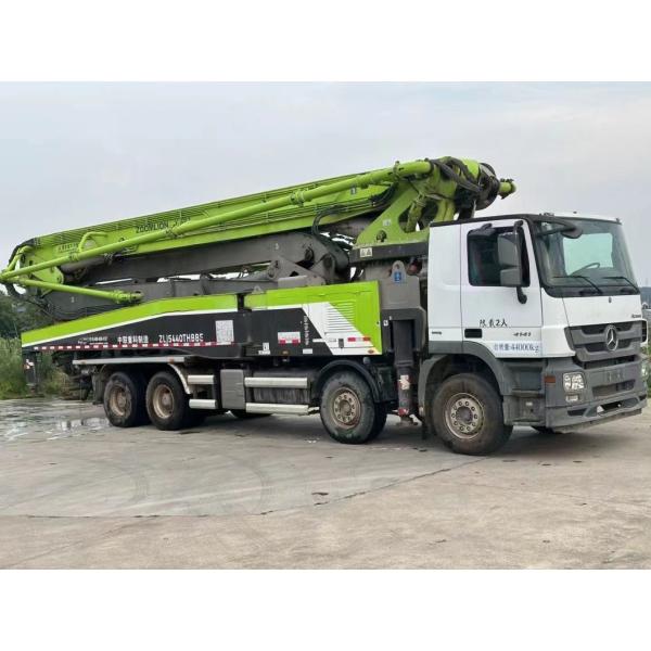 Zoomlion 56m Mercedes Benz Truck Mounted Pump Machine Equipment Used Concrete Pump Truck
