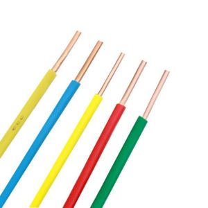 450/750V Pure Copper PVC Insulated Single Core Electric Wire 4mm for Customized