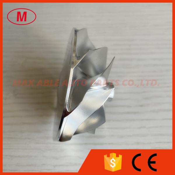 GT35 forward 54.28/67.40mm 9+0 Blades point milling turbo aluminum 2618/Milling/billet compressor wheel