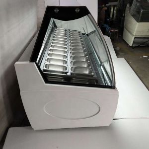 Explosion Proof 24 Plates Ice Cream Showcase Freezer