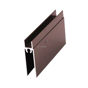 Sliding Door Wardrobe Aluminium Profile 6063 T5 Anodized Blown