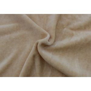 GOTS organic cotton velvet fabric