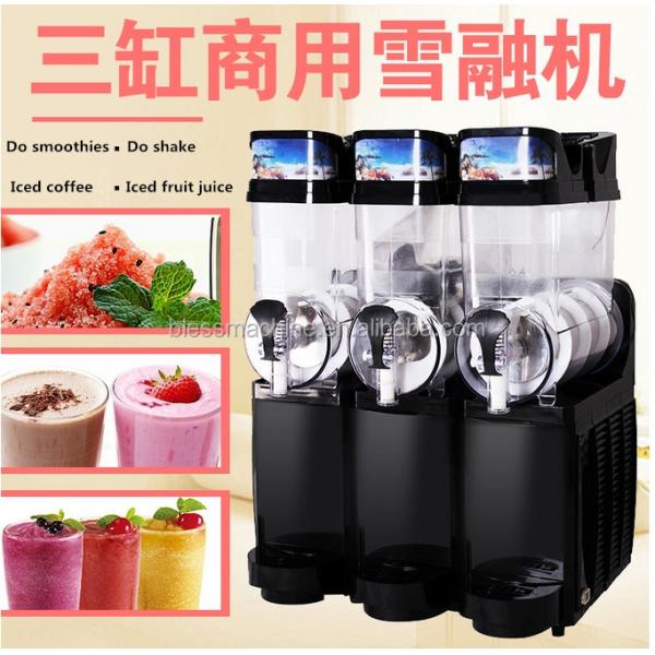 220V/50Hz 48 KG Slush Puppy Machine 420x590x810mm