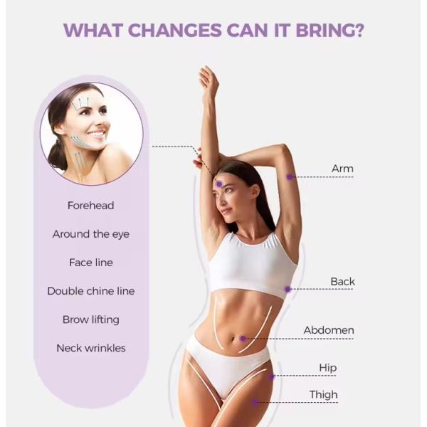 Non Surgical 9D HIFU Fat Removal Skin Rejuvenation Body Slimming Machine