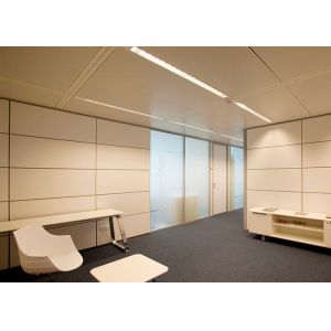 No Glue Glass Partition Wall With Hardware Steel Panel Double Layer With Easy