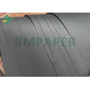 Uncoated Matte Black Cover Card Stock Paper Sheet 110gsm 150gm