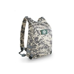 Full Printing Military Style Backpack , Outdoor Shoulder Bag Velcro Seal Design