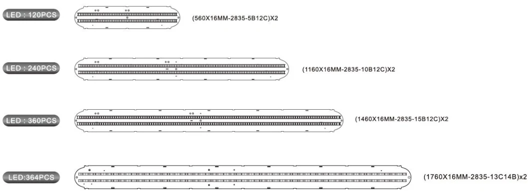 IP66 Ik08 2FT 4FT 5FT Waterproof Dustproof Robust Aluminum Linear Light 25W 35W 45W 50W 65W 75W LED Stainless Steel Waterproof Lamp LED Tri Proof Light