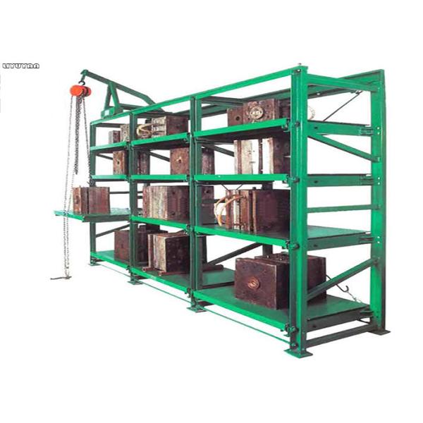 Buy Industrial Warehouse Injection Mold Racks Heavy Duty Drawer Steel Storage Shelf at wholesale prices