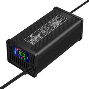 54.6V 3A 48V Lithium Battery Charger for Scooter Output Voltage 12V/24V/36V/48V