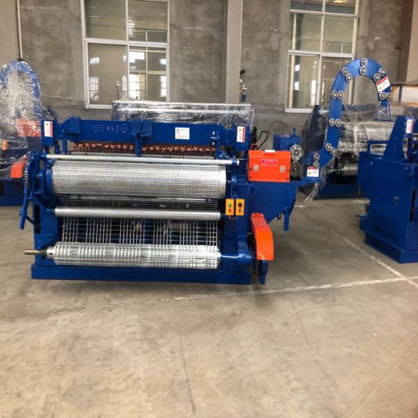 PLC Control Huayang Automatic Wire Mesh Welding Machine , 120m Length Fence Mesh