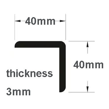Vinyl PVC Wall Corner Guards Outside Corner Protector for Versatile Applications