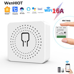DIY MINI Homekit Wall Switch Button Modifier Relay Module Work with tuya wifi