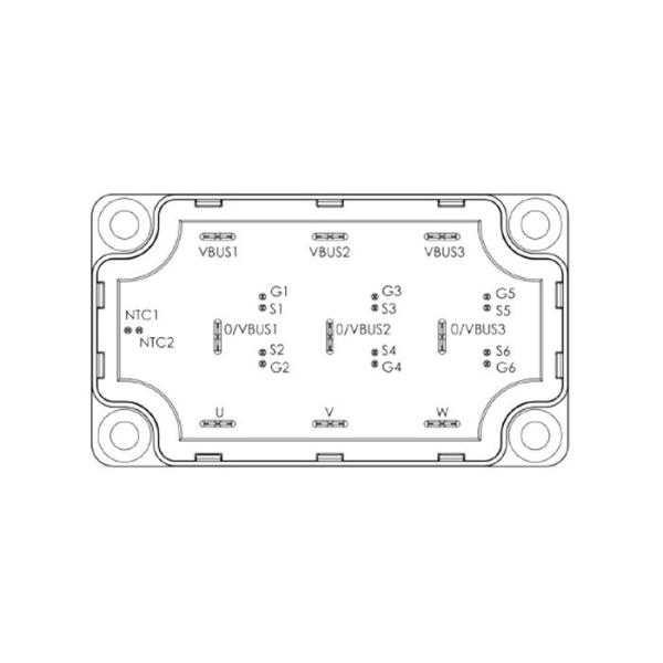 Buy Automotive IGBT Modules MSCSM120TAM16CTPAG 728W Discrete Semiconductor Modules at wholesale prices