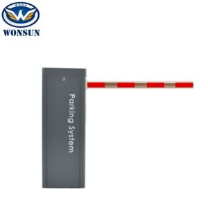 Aluminum Alloy Oval Straight Barrier Arm 6 Meters for Safety Boom Barrier Gate