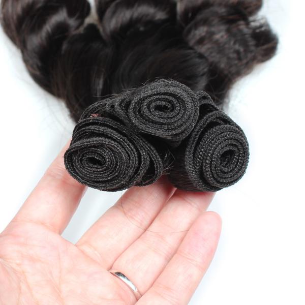 Wholesale Virgin Human Hair Etension Natural Color Indian Hair Bundles