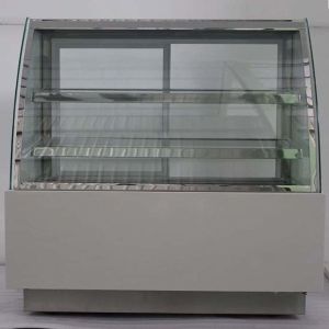 Front Face Refrigerated Display Cabinet Air Cooled Cake Fresh Keeping