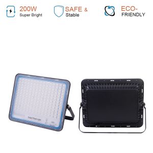 SMD IP65 200W Solar Powered Motion Flood Lights Outdoor